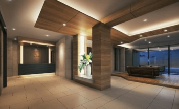 リヴィエール九工大駅リゾシア　エントエランスホール完成予想図