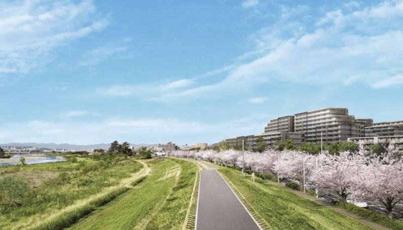 ファイル:（仮称）調布多摩川住宅建替プロジェクト 外観完成予想図2.png