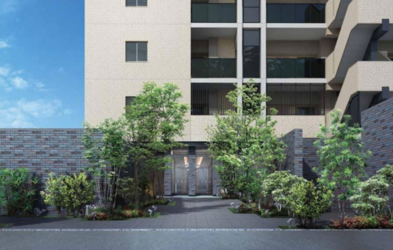 ファイル:サーパス下郡 エントランスアプローチ完成予想図.png