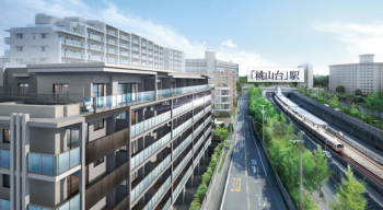 ジオ桃山台レジデンス　外観完成予想図