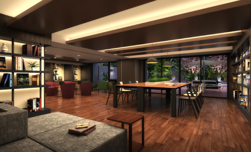 ファイル:Brillia（ブリリア） City 三鷹 プライベートスクエア完成予想CG.png