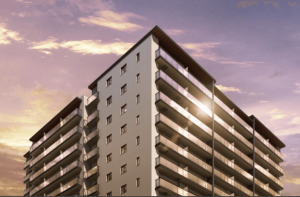 サンリヤン相模原ステーションヴィラ　外観完成予想図