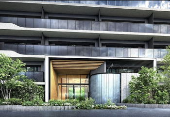 プラウド練馬中村橋マークス　エントランスアプローチ完成予想図