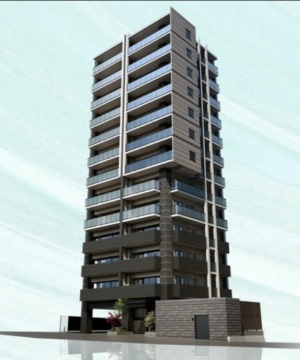 ラルステージ長束リバーフロント　外観完成予想図