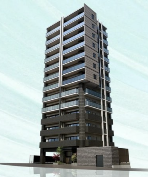 ファイル:ラルステージ長束リバーフロント 外観完成予想図.png