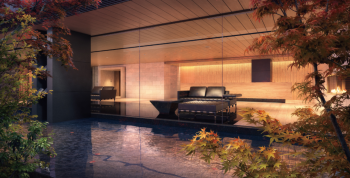 レフィール南麻布　ロビー完成予想CG2