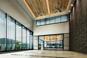 ヴェルディ・タワーヴィレッジ宇品［ウエスト］　エントエランスホール完成予想図1