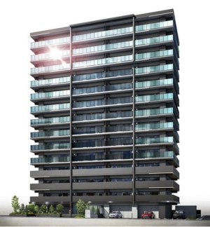 サンクレイドル立川ステーションウィズ　外観完成予想図2