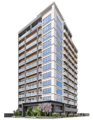 パークホームズ円山表参道　外観完成予想図