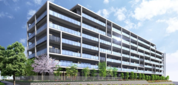 レ・ジェイド千里古江台　外観完成予想CG2