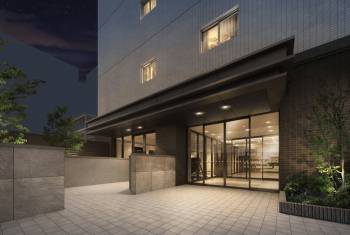 ワコーレ御堂筋線 NEW CHOICE プロジェクト（ワコーレ西田辺リーヴス）　エントエランスアプローチ完成予想図