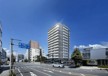 クレアホームズ盛岡中央通　外観完成予想図2