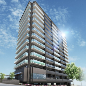 サンレスコ別府石垣東　外観完成予想図1