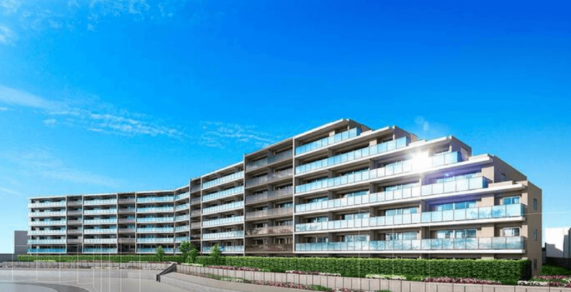 ファイル:ヴィークステージ船橋薬園台ソライエ 外観完成予想図.png