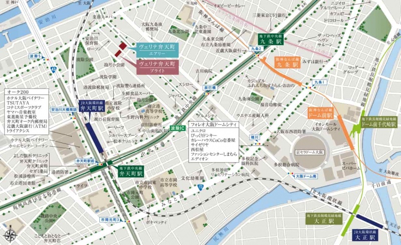 ファイル:現地案内図 弁天161030.jpg