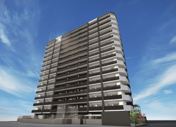 アルファステイツ熊本駅東　外観完成予想図