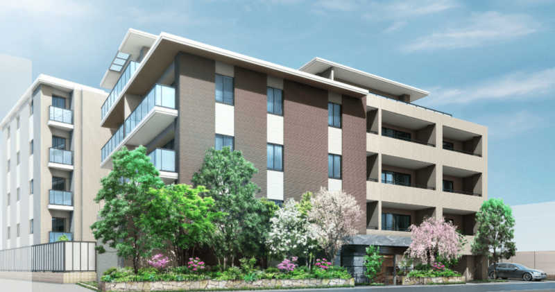 ファイル:グランドメゾン新川崎加瀬山 外観完成予想CG.png