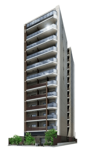 ザ・パークハウス アーバンス 御徒町　外観完成予想図