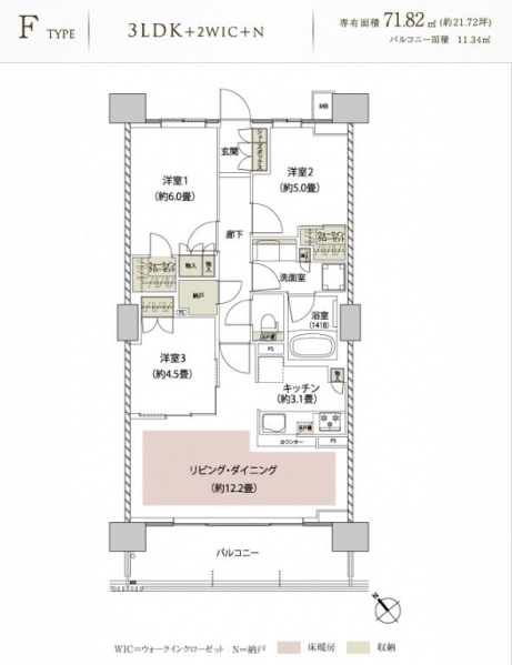 ファイル:ザ・パークハウス 南行徳ftype.JPG