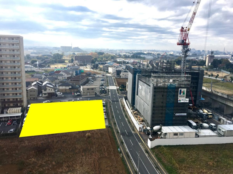 ファイル:パークシティ柏の葉キャンパス サウスフロント 29Fタワマン建設予定地.jpg