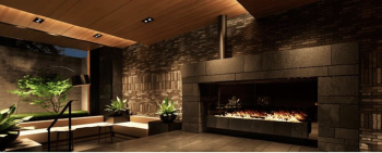 パークホームズ福岡浄水通　オーナーズラウンジ完成予想CG