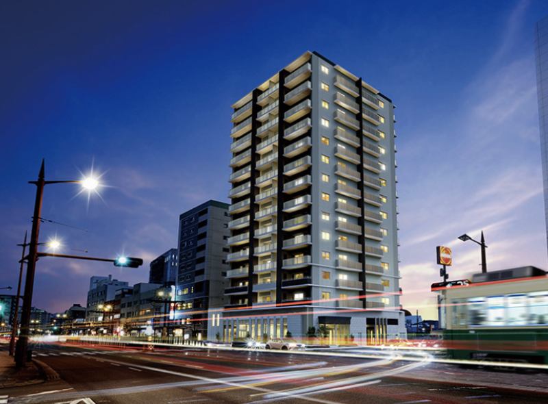 ファイル:ビバシティ長崎ミッドマークスクエア 外観完成予想図.png