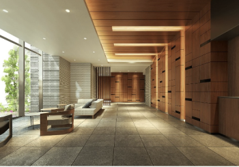 メイツ千葉 THE MID　エントエランスホール完成予想図