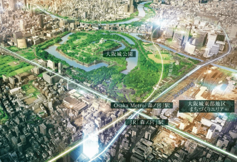 ファイル:メトライズ森ノ宮中央 周辺写真CG合成.png