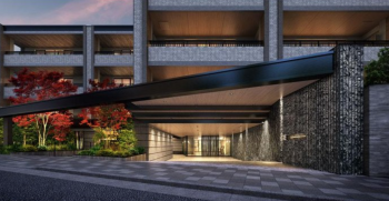 リーフィアレジデンス上原　エントランス完成予想CG