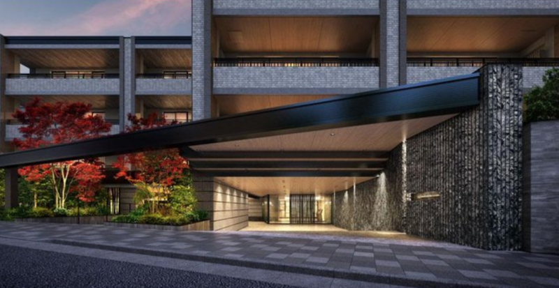 ファイル:リーフィアレジデンス上原 エントランス完成予想CG.png