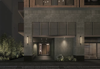 レ・ジェイド箕面船場　ザ・ハウス エントエランスアプローチ完成予想図