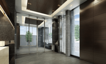 ロイヤルガーデン丸亀城西町　エントエランスホール完成予想図