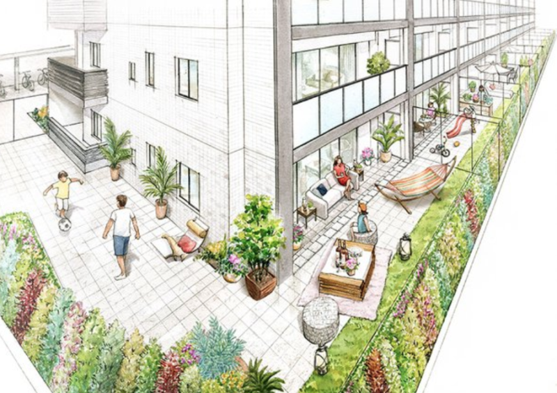 ファイル:ガーラ・レジデンス横浜三ツ沢 専用庭イメージイラスト.png