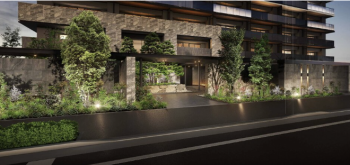 ザ・サーパス高松錦町　エントエランスアプローチ完成予想図1