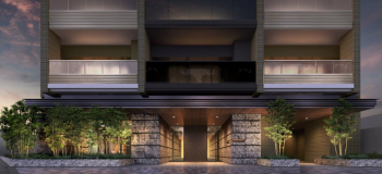 デュオヒルズ千種　エントエランスアプローチ完成予想図