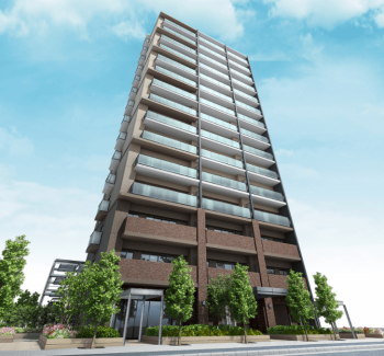 リビオ住之江公園　外観完成予想図