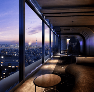 TOKYO EDENCE PROJECT　スカイラウンジ完成予想図1