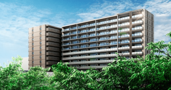 ザ・パークハウス 府中　外観完成予想CG