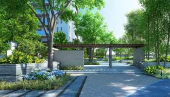 プレミスト東京王子　アプローチガーデン完成予想図