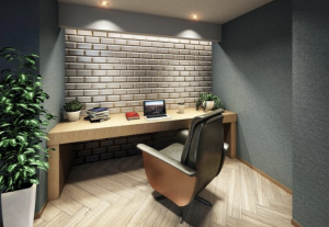 ヨコハマ シンミライ プロジェクト　リモートルーム完成予想CG