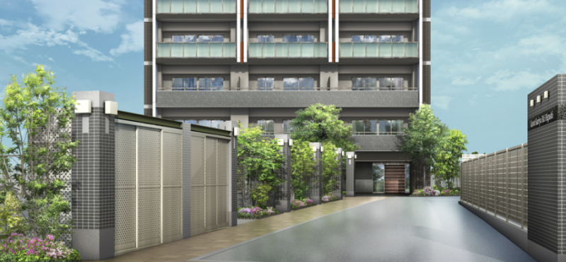 ファイル:リコット刈谷駅東 エントランスアプローチ完成予想CG.png