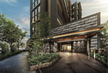 レーベン光が丘 GLOW GARDEN　エントエランスアプローチ完成予想図