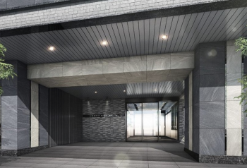 ヴェルディ祇園［フェリス］　エントエランスアプローチ完成予想図2