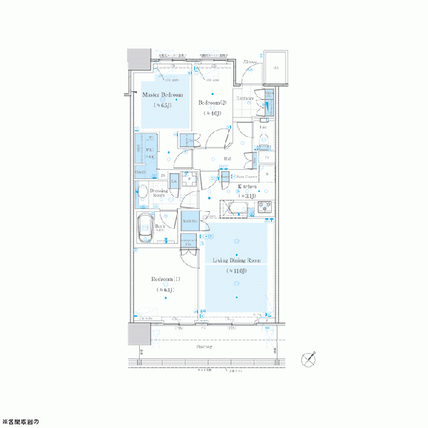 ファイル:W-71Ibhタイプパークホームズ豊洲ザ レジデンス.gif