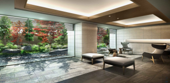 アネシアフロル東浦 エントランスラウンジ完成予想CG