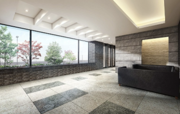 アルファステイツ下松駅III　エントエランスホール完成予想図2