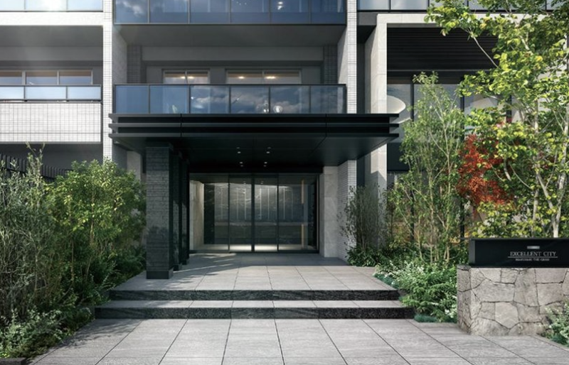 ファイル:エクセレントシティ幕張 THE GRAN エントエランスアプローチ完成予想図.png