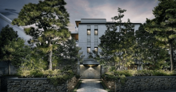 クリオ鵠沼海岸グランロワ　外観完成予想図