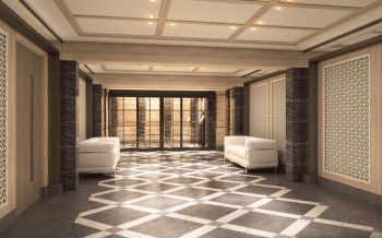 クレアホームズ道後上市 ザ・プレミアム　エントエランスホール完成予想図