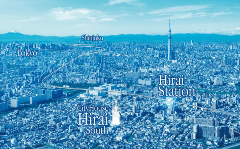 ファイル:シティハウス平井サウス 周辺写真CG合成.png